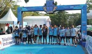 Ratusan Peserta Meriahkan Banua Duathlon Challenge Run 7K
