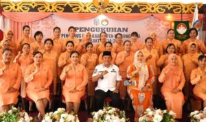 Pengurus DWP Kabupaten Murung Raya Resmi Dikukuhkan