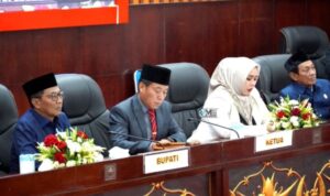 Bupati Murung Raya Hadiri Rapat Paripurna Istimewa Dengarkan Pidato Kenegaraan Presiden RI