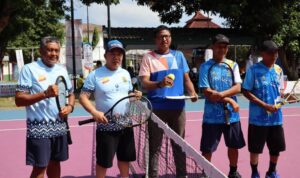 Sekda Kalsel Tunjukkan Semangat Juang di FORNAS VIII
