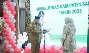 Hj. Noor Hayati Bahrul Ilmi Dilantik Sebagai Bunda Literasi Batola