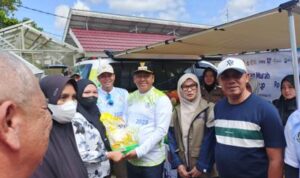 Bupati Batola Hadiri Gerakan Pangan Murah