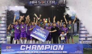 BBU BAM FC Juara Gubernur Cup 2025 Mini Soccer