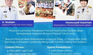 Baayun Maulid 2025 Siap Digelar, Pemprov Kalsel Ajak Warga Ramaikan Tradisi Banjar