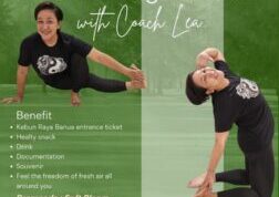 Banua Morning Flow Yoga Outdoor di Kebun Raya Banua Tawarkan Sensasi Alam Terbuka