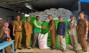 Barito Utara Salurkan 1.776 Karung Pakan untuk 592 Pembudidaya