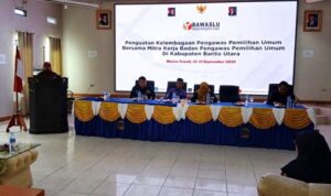 Bawaslu Barut Gandeng Mitra Strategis Perkuat Pengawasan Pemilu