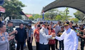 Bupati Bartim Ajak Masyarakat Tertib Berlalu Lintas di Peringatan Harhubnas ke-55