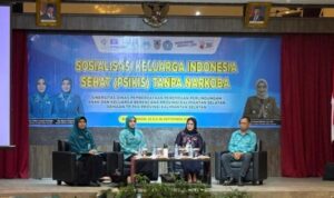 DP3AKB dan TP PKK Kalsel Sosialisasikan Keluarga Sehat Tanpa Narkoba