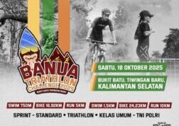 Dispar Kalsel Matangkan Banua Triathlon Challenge 2025 di Geopark Meratus