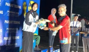 Dua Atlet Panjat Tebing Kalsel Raih Perak di Pomnas XIX