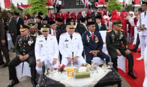 Gubernur Kalsel Pimpin Upacara HUT RI ke-80 Ajak Masyarakat Berkarya