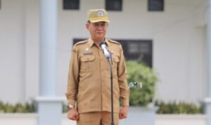 Plt. Sekda Pimpin Apel Gabungan Lingkup Pemkab Murung Raya