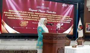 KPU Gelar Pleno Rekap PSU Pilkada Pasca Putusan MK