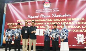 KPU Tetapkan Shalahuddin–Felix Sebagai Bupati dan Wakil Bupati Periode 2025–2030