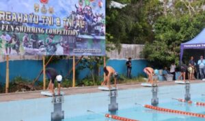 Lomba Renang Meriahkan HUT ke-80 TNI dan TNI AL di Banjarmasin