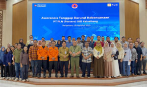 PLN dan BPBD Kalsel Gelar Simulasi Gempa, Latih Kesiapsiagaan Pegawai