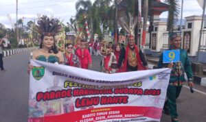 Parade Karnaval Spektakuler Guncang Festival Budaya Bartim