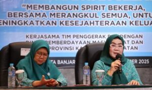 Pelatihan Kader PKK Kalsel Bangun Semangat Tingkatkan Kesejahteraan Keluarga