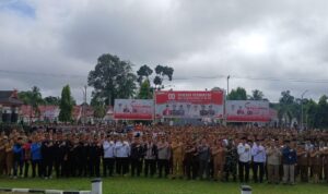 Pemkab Bartim Gelar Apel Gabungan Teguhkan Persatuan di Tengah Dinamika Bangsa