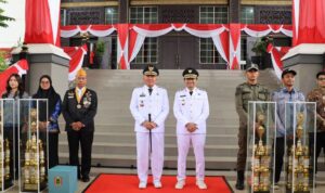 Pemprov Kalsel Apresiasi Pemenang Gerak Jalan 2025