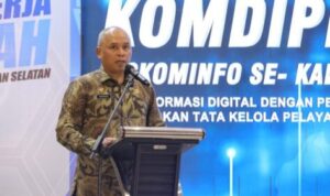 Rakerda Diskominfo Kalsel Dorong Percepatan Transformasi Digital Daerah