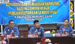 Wakil Bupati, Rahmanto Buka Kegiatan Advokasi dan Penguatan Kapasitas PUG di Murung Raya