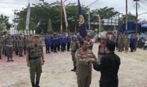 Plt Sekda Murung Raya Pimpin Sertijab Kasatpol PP dan Damkar, Rudie Roy Resmi Jabatan Baru