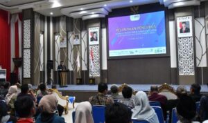 Pelantikan SMSI Kalsel Dirangkai Pelatihan Jurnalistik Mahasiswa