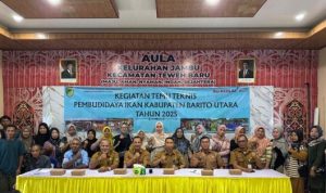 DKPP Barut Gelar Temu Teknis Tingkatkan Keterampilan Pembudidaya Ikan