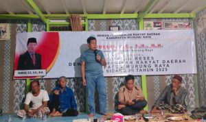 Ketua DPRD Murung Raya Serap Aspirasi Warga Saat Reses di Desa Batu Karang