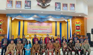 Bupati Murung Raya Lantik Tiga Damang Kepala Adat di Tiga Kedamangan