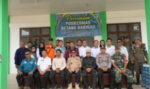 Ketua DPRD Murung Raya Hadiri Peresmian Puskesmas Huma Betang Sehat di Desa Hingan Tokung