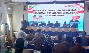 Kesbangpol Barut Gelar Pembinaan dan Sosialisasi Ormas