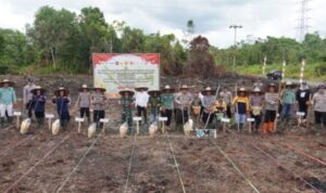 Tanam Jagung Seretak di Murung Raya, Dukung Swasembada Pangan