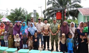 Bupati Batola Dampingi Sterad Tinjau TMMD di Wanaraya