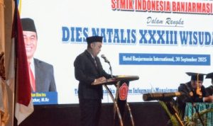 122 Mahasiswa STIMIK Indonesia Banjarmasin Resmi Diwisuda