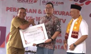 16 Tahun Mengudara, Gubernur Puji Konsistensi Duta TV Kawal Pembangunan Kalsel