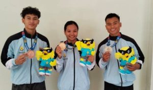 Atlet Wushu Mahasiswa Kalsel Raih Medali di Pomnas XIX Jateng