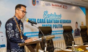 Bakesbangpol Kalsel Sosialisasi Bantuan Keuangan Parpol