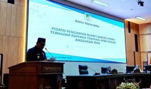 Bupati Sampaikan RAPBD Barito Utara 2026 Senilai Rp3,25 Triliun ke DPRD