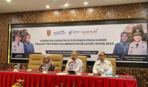 Dinkes Kalsel Gelar Orientasi Geriatri untuk Kader Posyandu