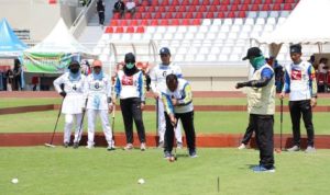 Gateball Korpri Kalsel Sumbang Medali Pertama di Pornas XVII