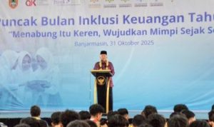 Gubernur Kalsel Ajak Pelajar Menabung Sejak Dini