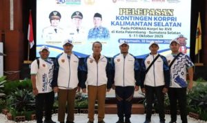 Gubernur Kalsel Lepas Kontingen Korpri ke Pornas XVII Palembang