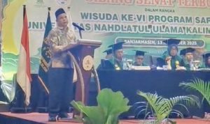 Hadir di Wisuda UNU, Gubernur Kalsel: Sarjana Baru Harus Siap Berkarya