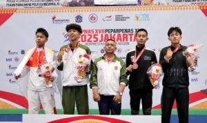 Karateka Kalsel Tampil Gemilang, Sumbang Emas di Popnas XVII Jakarta