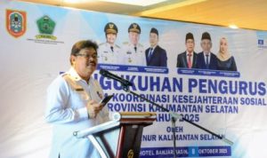 Pengukuhan Pengurus LKKS Provinsi Kalsel, Gubernur : Berikan Pelayanan Terbaik pada Masyarakat