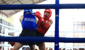 Petarung Banjarmasin Mengganas, Borong 8 Emas dan Juara Umum Muaythai Porprov