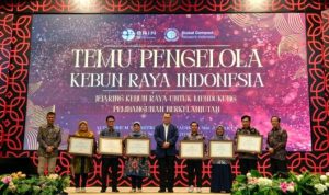 Prestasi Membanggakan, Kebun Raya Banua Dinobatkan sebagai Terbaik I Nasional